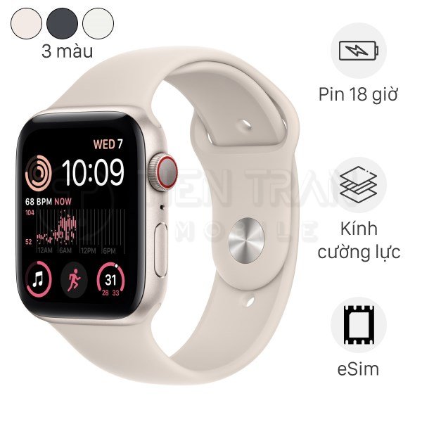 Apple Watch SE 2022 44mm LTE | Chính hãng VN/A 8 Apple Watch SE 2022 44mm LTE Giá Rẻ Chính Hãng Mới Nhất