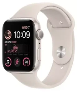 Apple Watch SE 44mm GPS Viền Nhôm Dây Cao Su 7 apple watch se 2022 mau trang vang