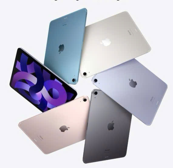 iPad Air 5- Mang Nhiều Màu Sắc Khác Nhau