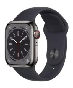 Apple Watch Series 8 41mm 4G viền nhôm dây cao su Esim | Chính hãng VN/A 9 vien nhom day cao su mau den