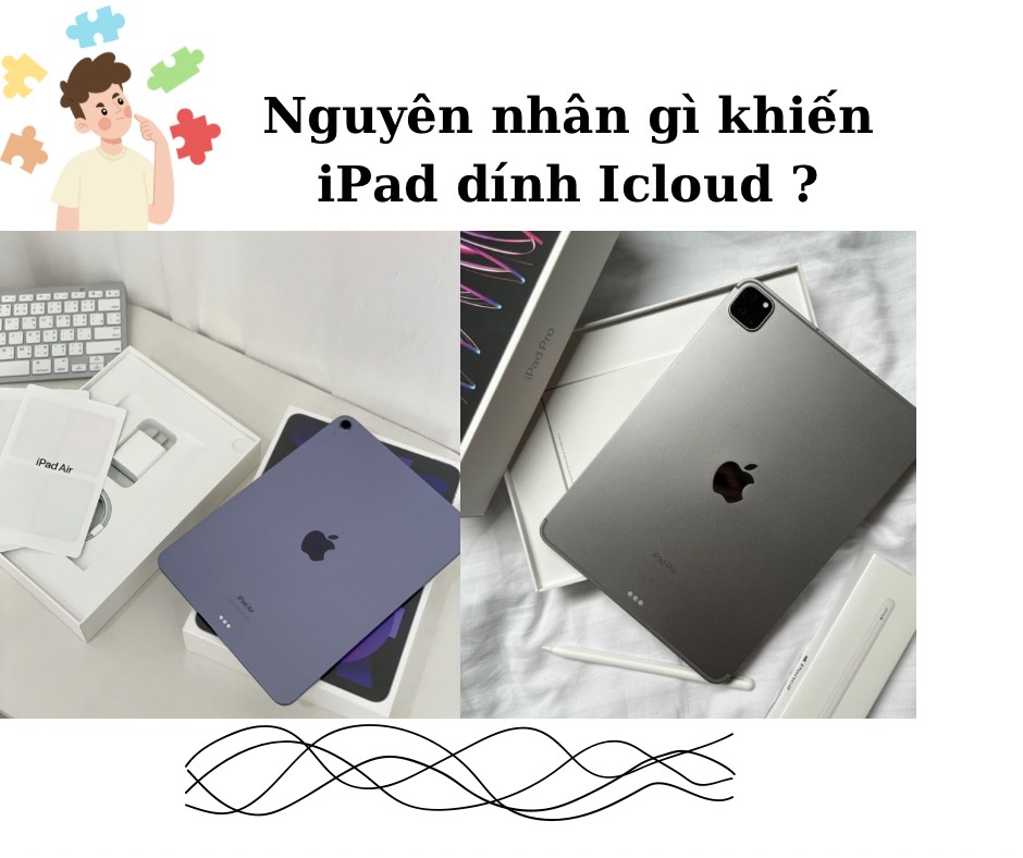 Thu mua iPad dính Icloud