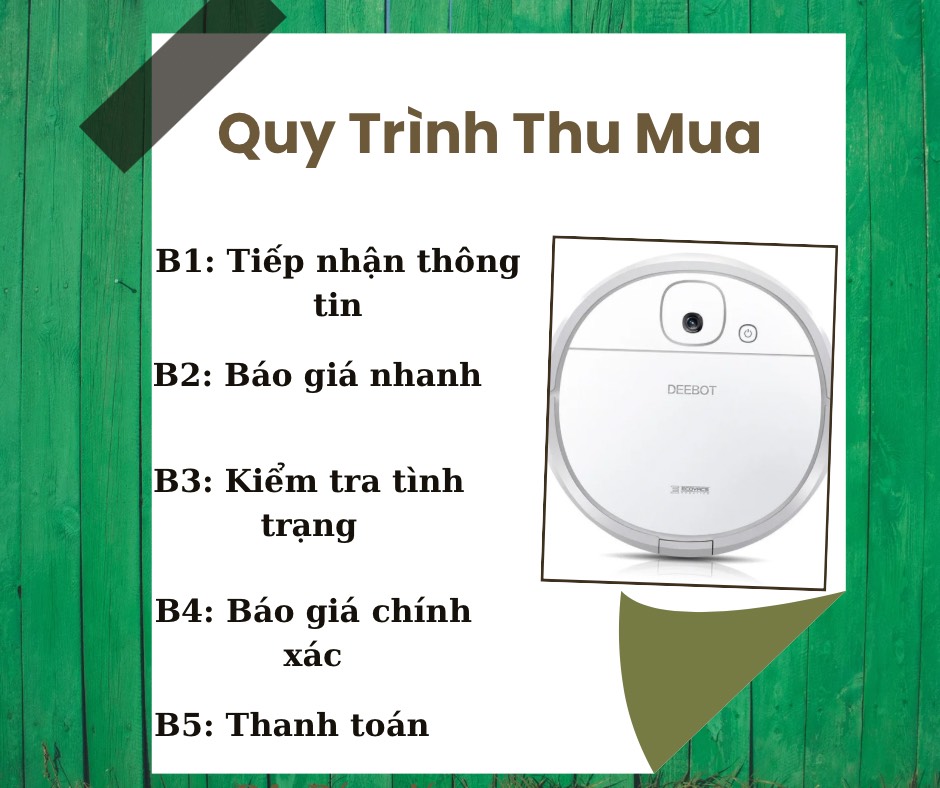 Quy trình thu mua gọn lẹ cho khách hàng