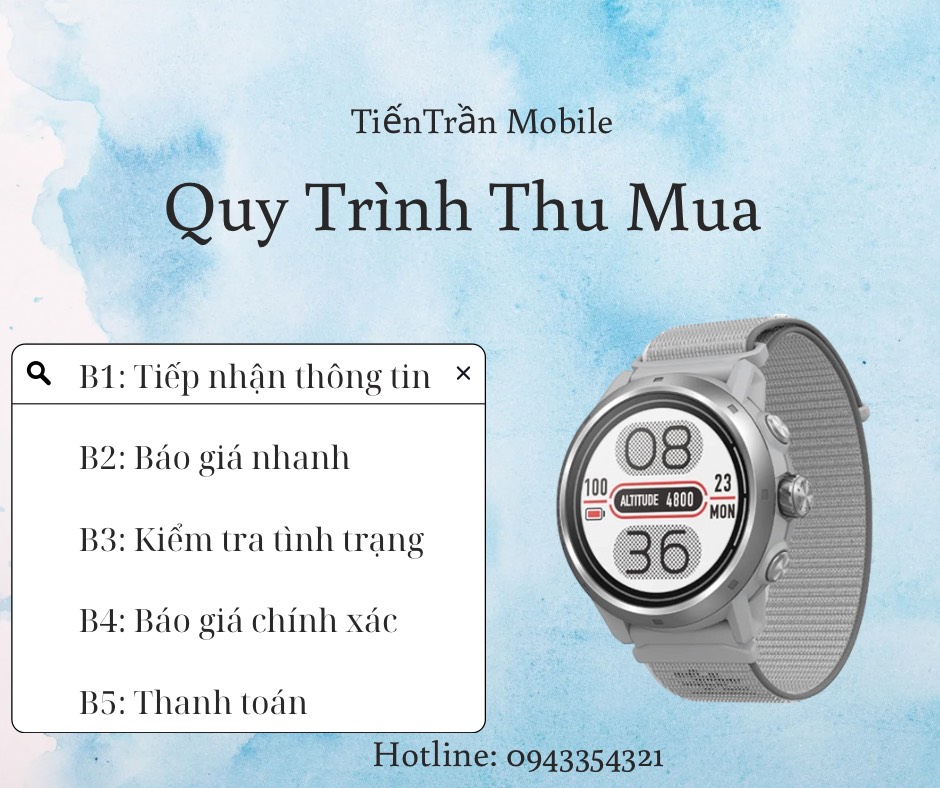 Quy trình thu mua nhanh chóng- tiện lợi