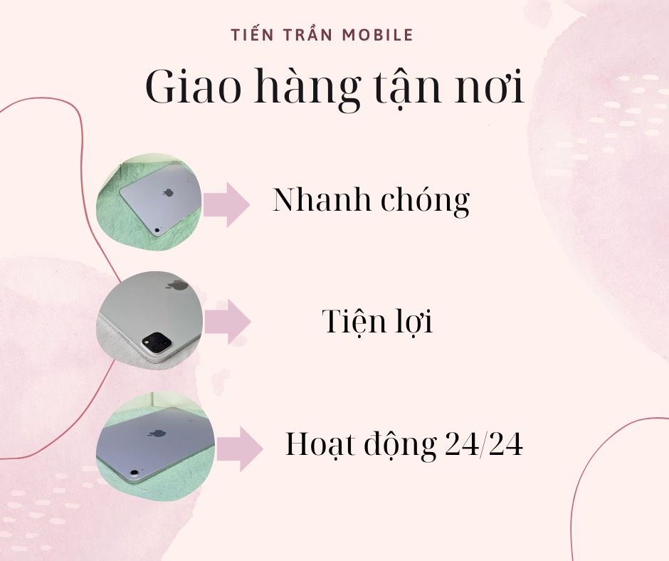 Giao hàng tận nơi- kiểm tra nhanh chóng