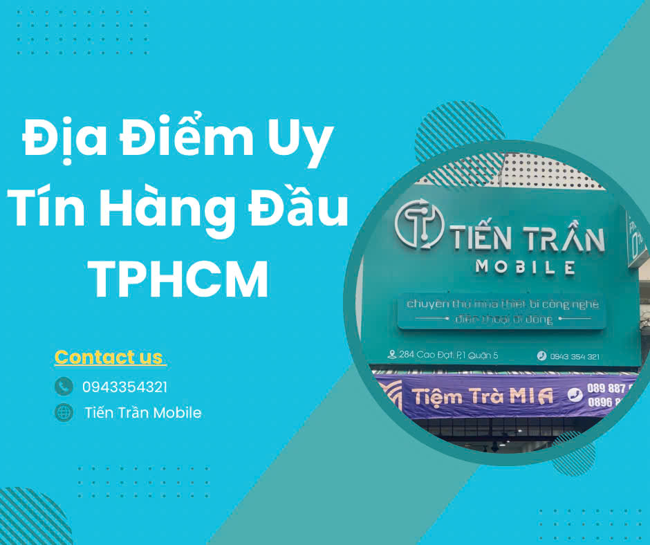 Địa điểm lý tưởng sửa chữa phần cứng điện thoại