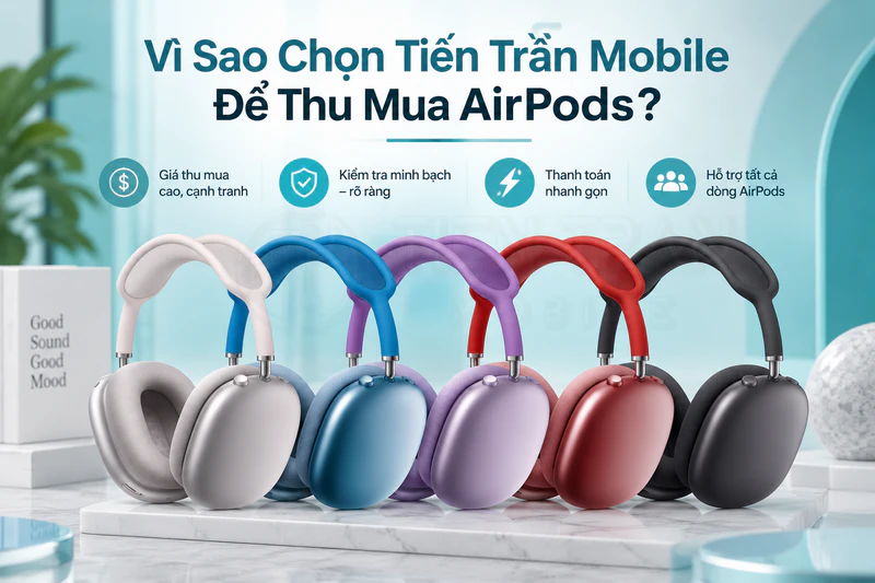 Thu Mua Airpods Giá Cao Tận Nơi TPHCM - Tiến Trần Mobile