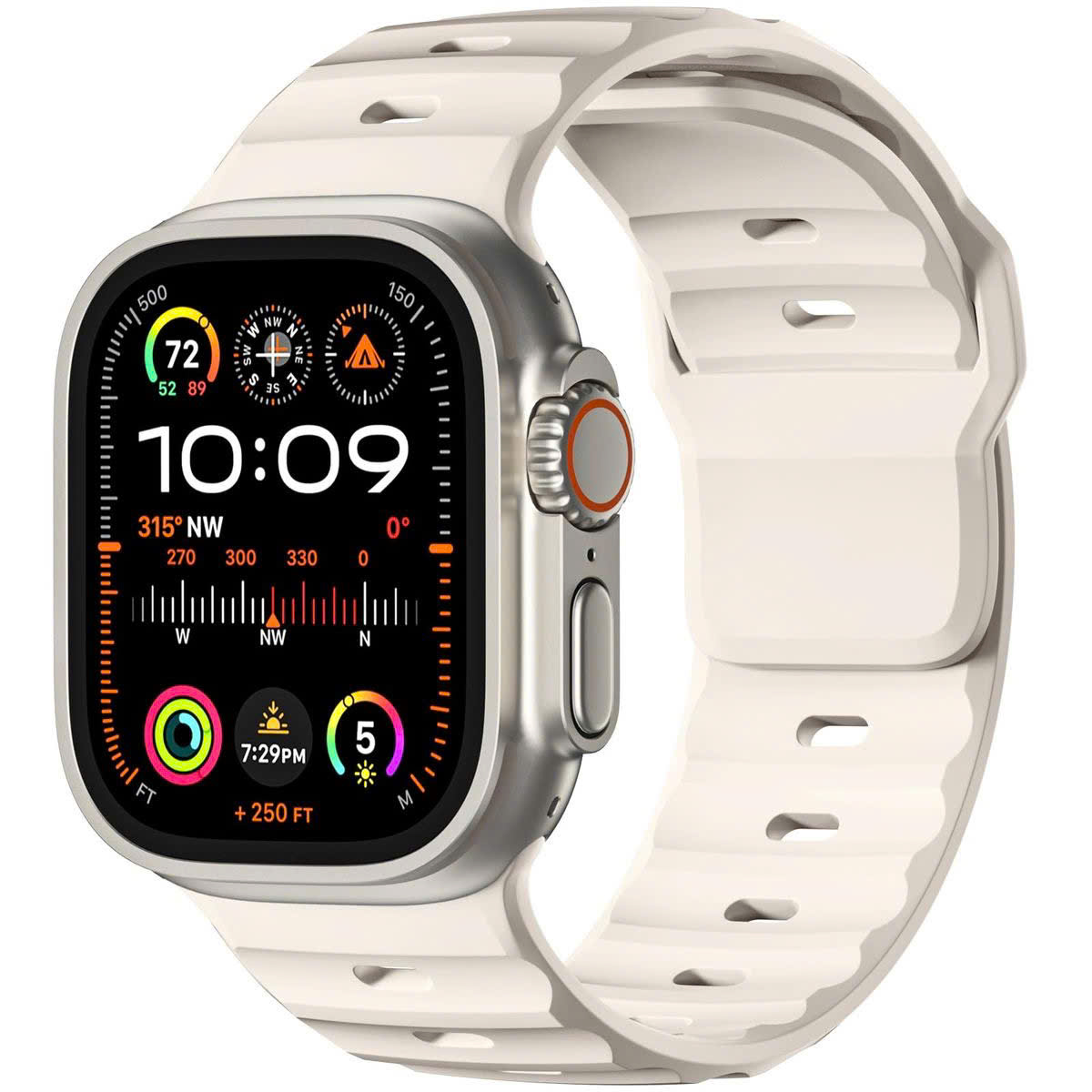 Apple Watch Ultra 2 49mm 4G - Dây cao su | Chính hãng VN/A