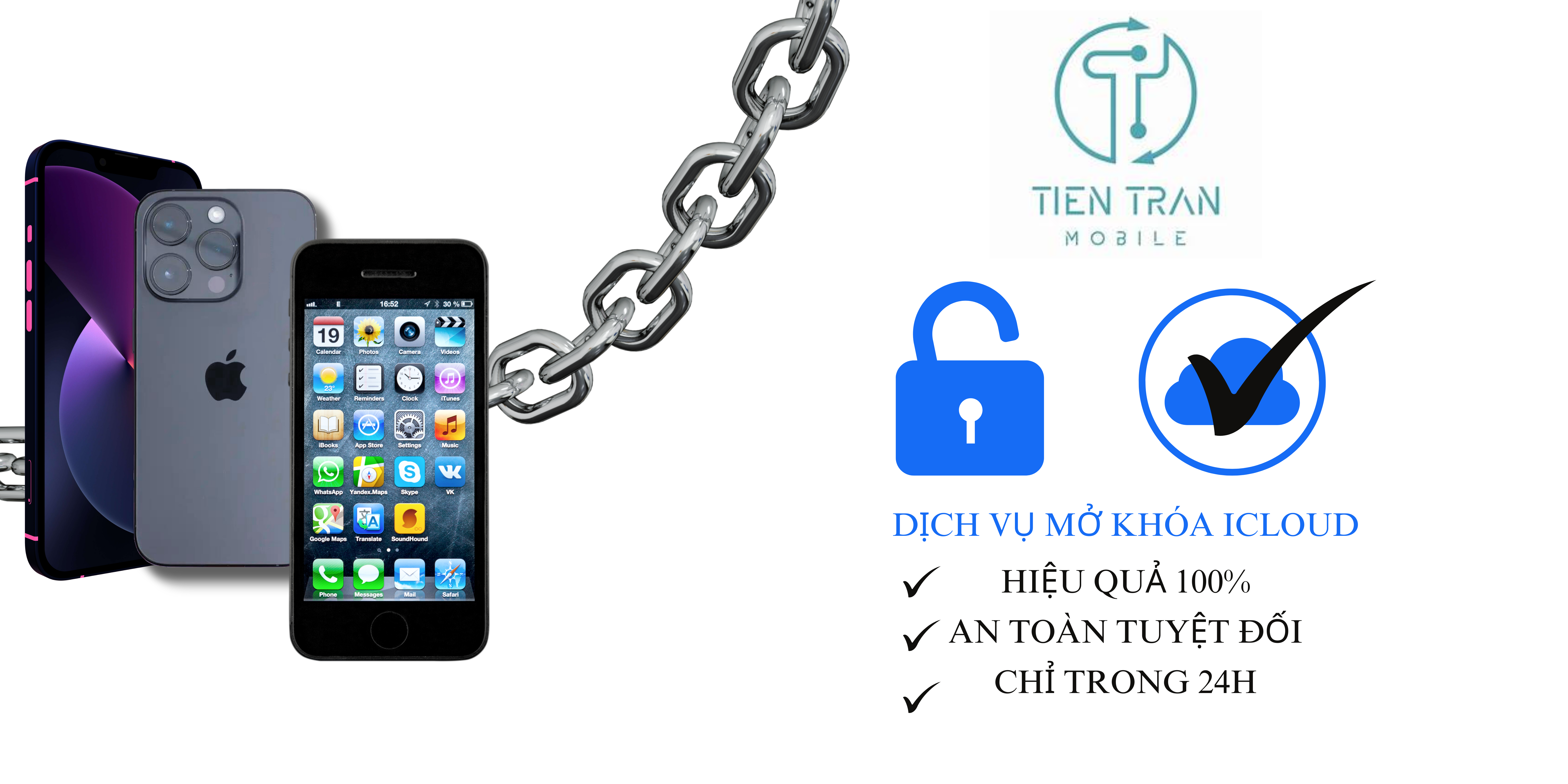 DỊCH VỤ MỞ KHÓA ICLOUD