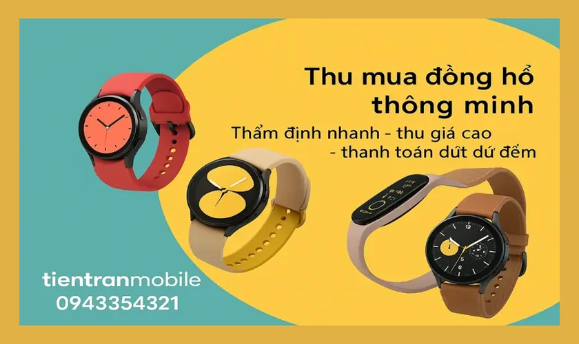 thu mua đồng hồ thông minh cũ