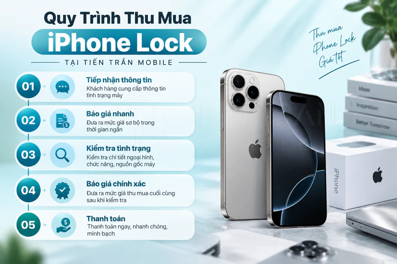 Thu Mua iPhone Lock Giá Cao, Uy Tín – Thanh Toán Ngay