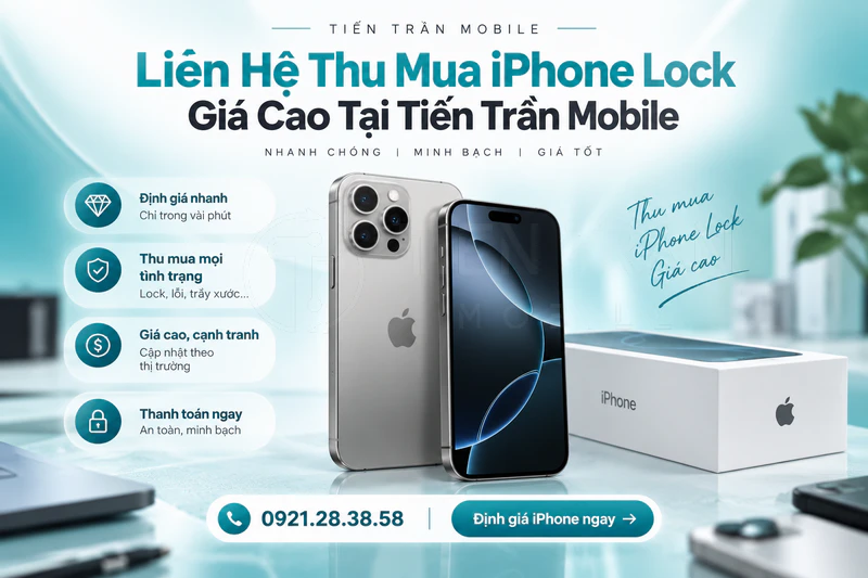 Thu Mua iPhone Lock Giá Cao, Uy Tín – Thanh Toán Ngay