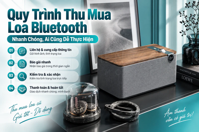 Thu Mua Loa Bluetooth Cũ Tại HCM Giá Tốt, Giao Dịch Nhanh