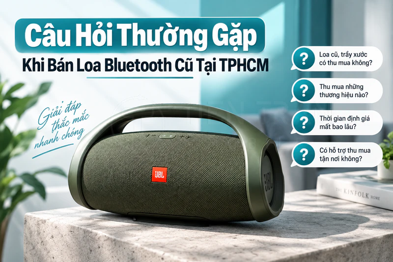 Thu Mua Loa Bluetooth Cũ Tại HCM Giá Tốt, Giao Dịch Nhanh