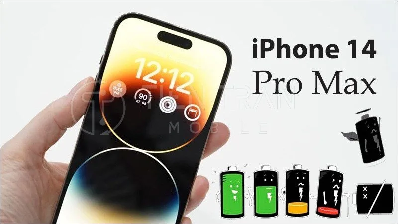 Dung Lượng Pin iPhone 14 Pro Max Bao Nhiêu mAh?