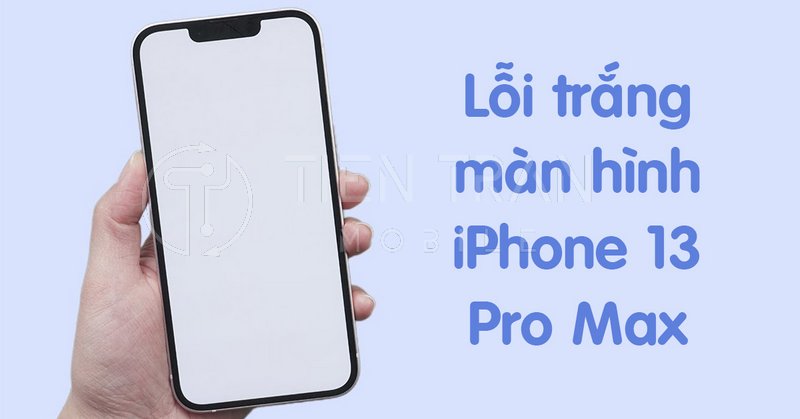 iPhone 13 Pro Max Lỗi Màn Hình ? Nguyên Nhân - Khắc Phục