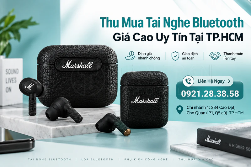 Thu Mua Tai Nghe Bluetooth Giá Cao Uy Tín Tại TP.HCM