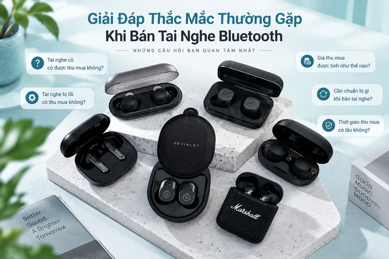 Thu Mua Tai Nghe Bluetooth Giá Cao Uy Tín Tại TP.HCM
