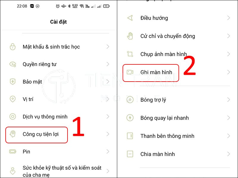 Cách Quay Màn Hình OPPO Nhanh Chóng, Dễ Thực Hiện