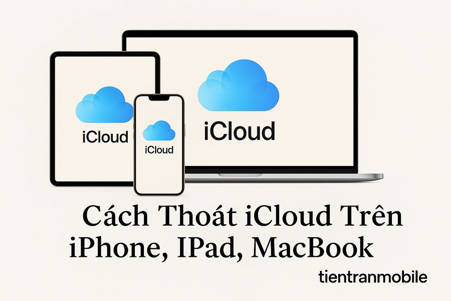 Cách Thoát iCloud Trên iPhone, iPad, MacBook Nhanh Và An Toàn