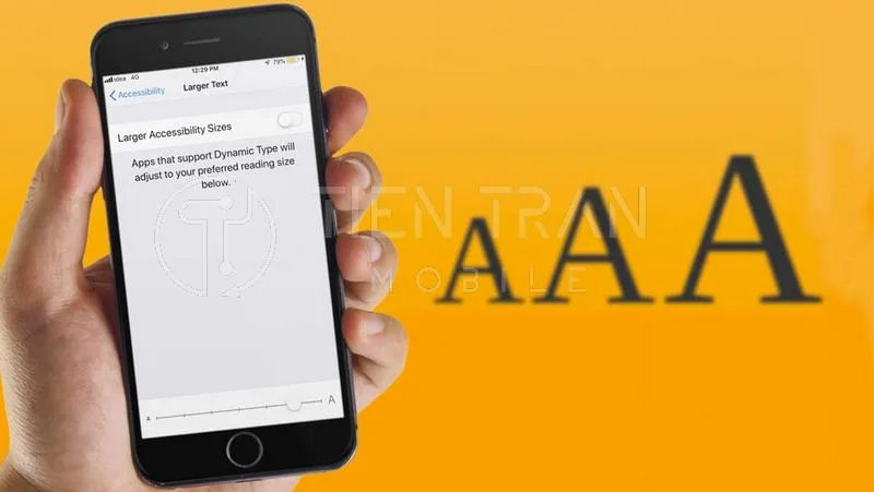Chỉnh Cỡ Chữ iPhone Nhanh Chóng, Hiệu Quả Không Cần App