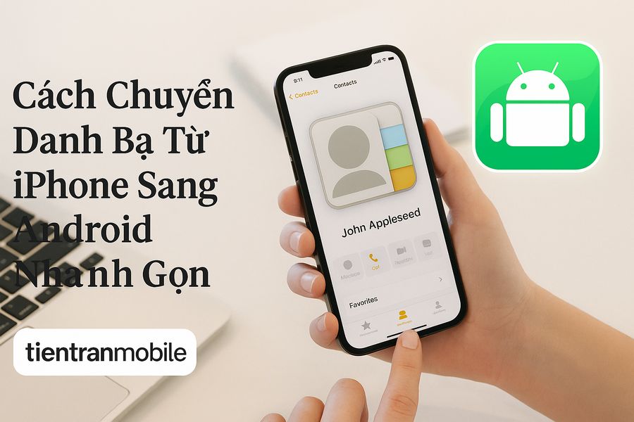 Cách Chuyển Danh Bạ Từ iPhone Sang Android Nhanh Gọn
