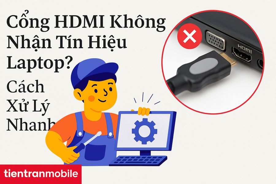 Cổng HDMI Không Nhận Tín Hiệu Laptop? Cách Xử Lý Nhanh