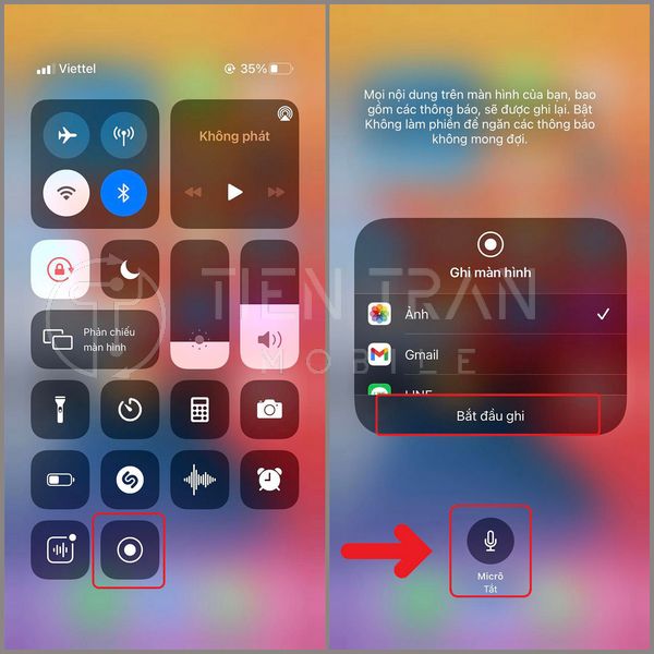 Cách Ghi Màn Hình iPhone Có Tiếng Cực Dễ Ai Cũng Làm Được