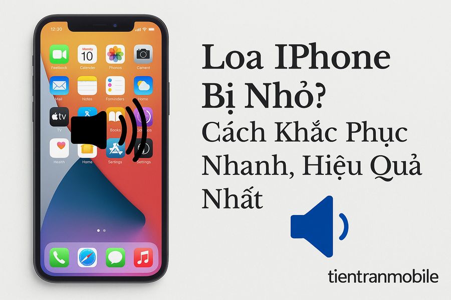 Loa iPhone Bị Nhỏ? Cách Khắc Phục Nhanh Và Hiệu Quả Nhất