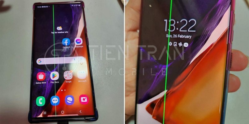 Màn Hình Note 20 Ultra Bị Sọc Xanh: Nguyên Nhân, Cách Xử Lý