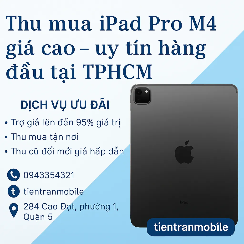 Thu Mua iPad Pro M4