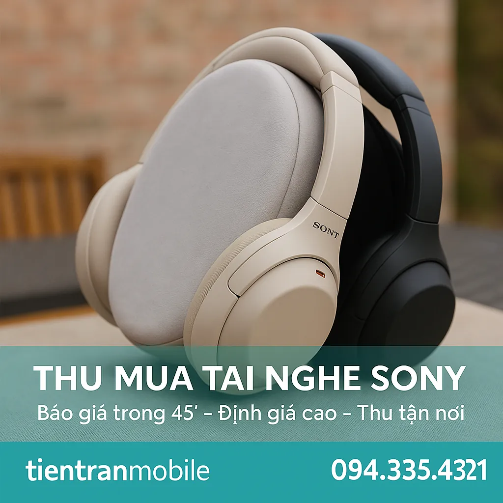 Thu Mua Tai Nghe Bluetooth Giá Cao - Nhanh Chóng 26 Thu Mua Tai Nghe Sony