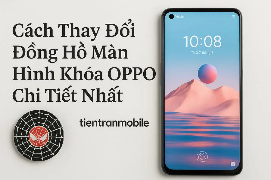 Cách Thay Đổi Đồng Hồ Màn Hình Khóa OPPO Chi Tiết Nhất