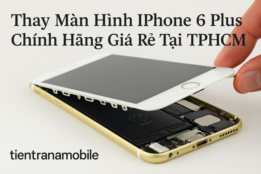 Thay Màn Hình iPhone 6 Plus Chính Hãng Giá Rẻ Tại TPHCM