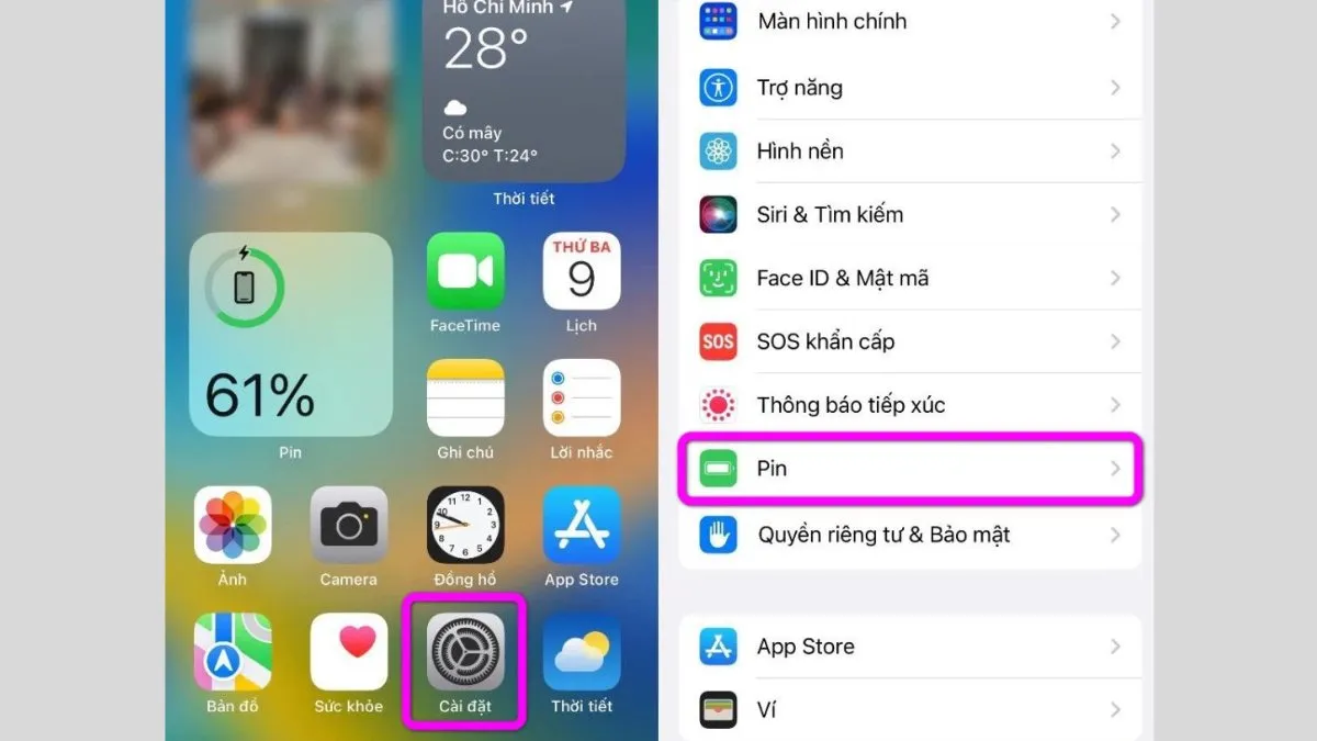 Kiểm Tra Pin iPhone Bằng Tính Năng Battery Health