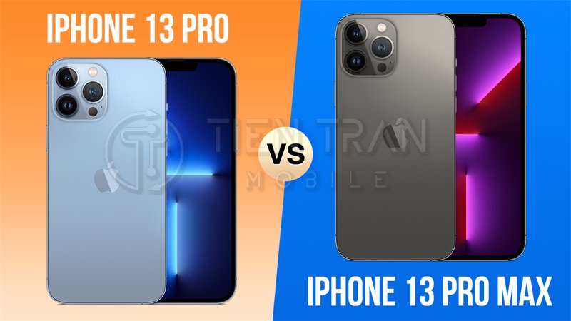 So Sánh iPhone 13 Pro Và 13 Pro Max: Nên Mua Máy Nào?