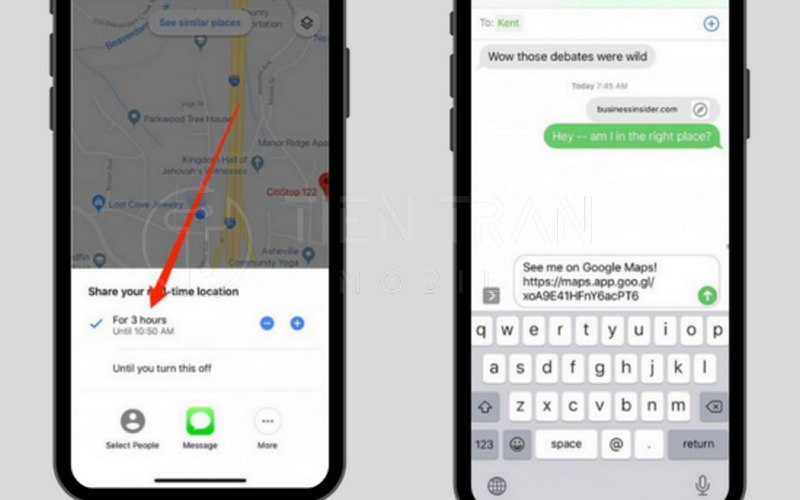 Cách Cài Định Vị Giữa 2 Điện Thoại Samsung Và iPhone 12 Cách Cài Định Vị Giữa 2 Điện Thoại Samsung Và iPhone
