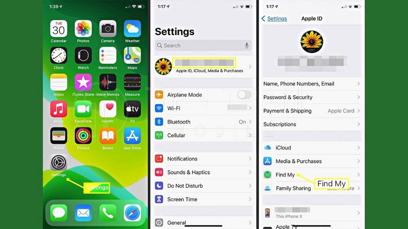 Cách Cài Định Vị Giữa 2 Điện Thoại Samsung Và iPhone 11 Cách Cài Định Vị Giữa 2 Điện Thoại Samsung Và iPhone