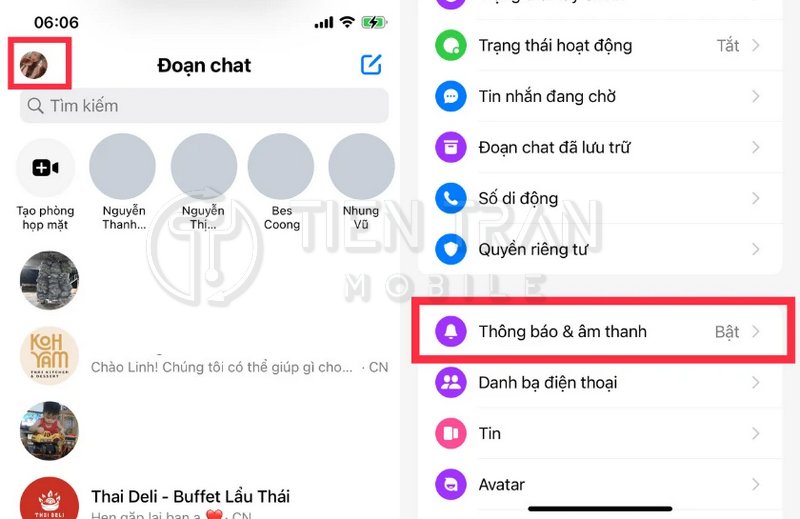 Cách Cài Nhạc Chuông Messenger Trên iPhone, Android