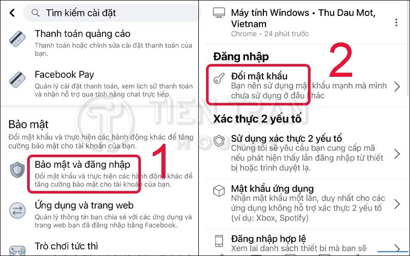 Cách Đổi Mật Khẩu Facebook Trên iPhone Nhanh Nhất
