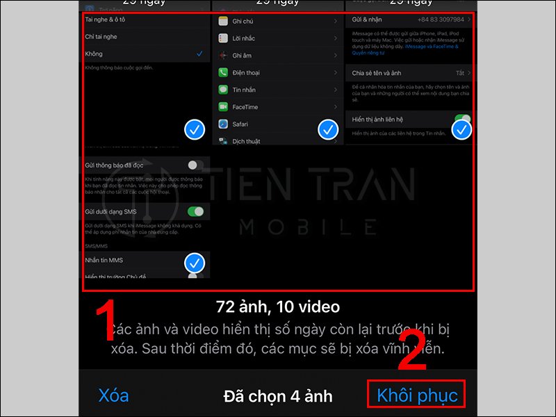 Cách Lấy Lại Ảnh Đã Xoá Trên iPhone Nhanh Gọn, Hiệu Quả