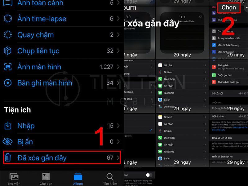 Cách Lấy Lại Ảnh Đã Xoá Trên iPhone Nhanh Gọn, Hiệu Quả