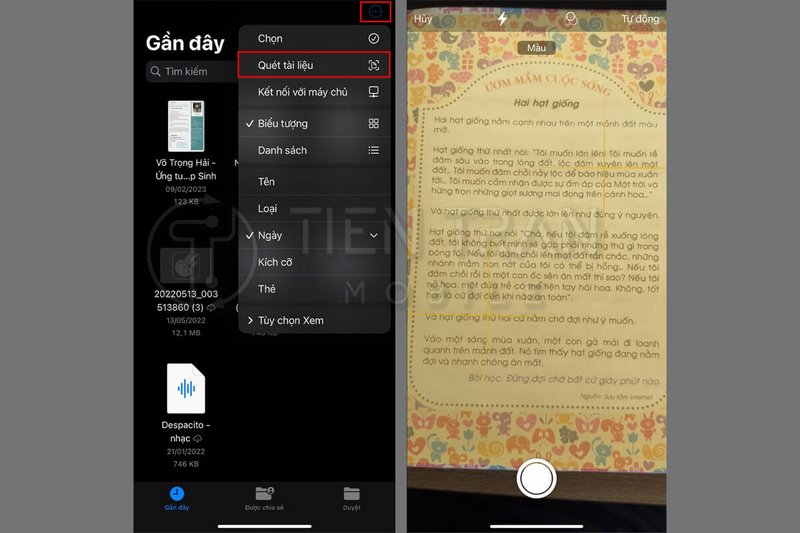 Cách Scan Tài Liệu Ảnh Văn Bản Trên iPhone Siêu Nhanh 13 Cách Scan Tài Liệu Ảnh Văn Bản Trên iPhone Siêu Nhanh