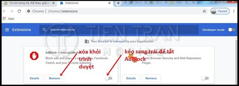 Cách Tắt Adblock Trên Chrome, Cốc Cốc Và Firefox Nhanh Nhất