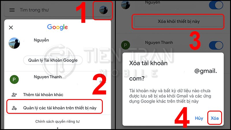 Cách Xóa Gmail Trên Điện Thoại Nhanh, Đơn Giản Nhất 11 Cách Xóa Gmail Trên Điện Thoại Nhanh, Đơn Giản Nhất