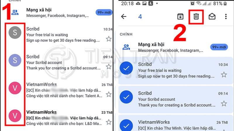Cách Xóa Gmail Trên Điện Thoại Nhanh, Đơn Giản Nhất 15 Cách Xóa Gmail Trên Điện Thoại Nhanh, Đơn Giản Nhất