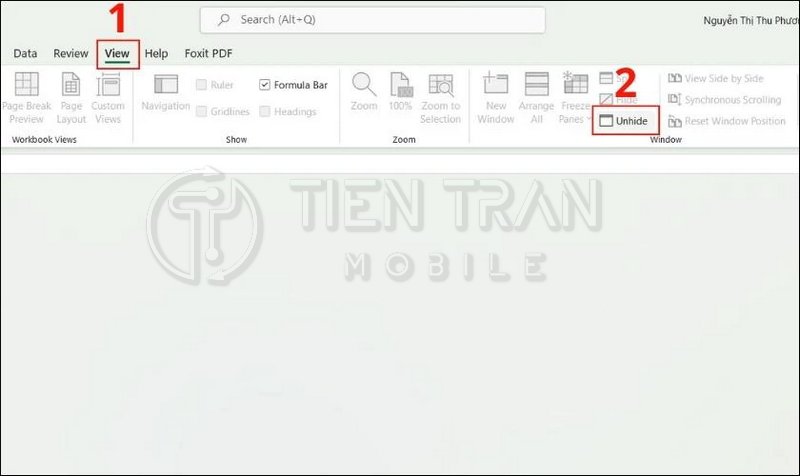Cách Sửa Lỗi Mở File Excel Không Hiện Ra Dữ Liệu Đơn Giản