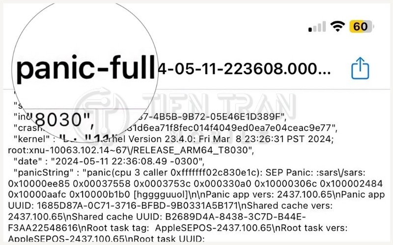 Panic Full Là Gì? Cách Sửa Lỗi Panic Full Trên iPhone 16 Panic Full Là Gì? Cách Sửa Lỗi Panic Full Trên iPhone