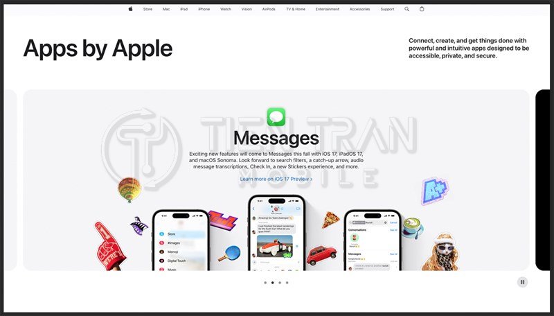 Trang Của Apple: Giao Diện Mới, Trải Nghiệm Đỉnh Cao 13 Trang Của Apple: Giao Diện Mới, Trải Nghiệm Đỉnh Cao