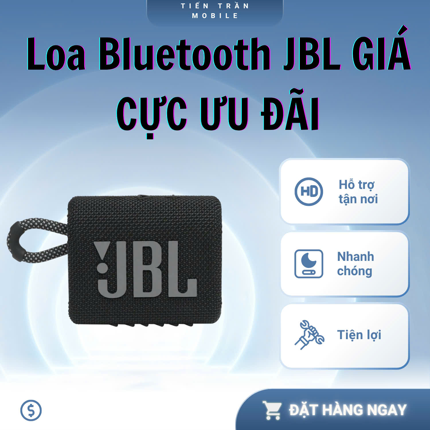 Loa Bluetooth JBL Go 2 Giá Tốt Nhất 2025 – Giao Nhanh, Bảo Hành Uy Tín