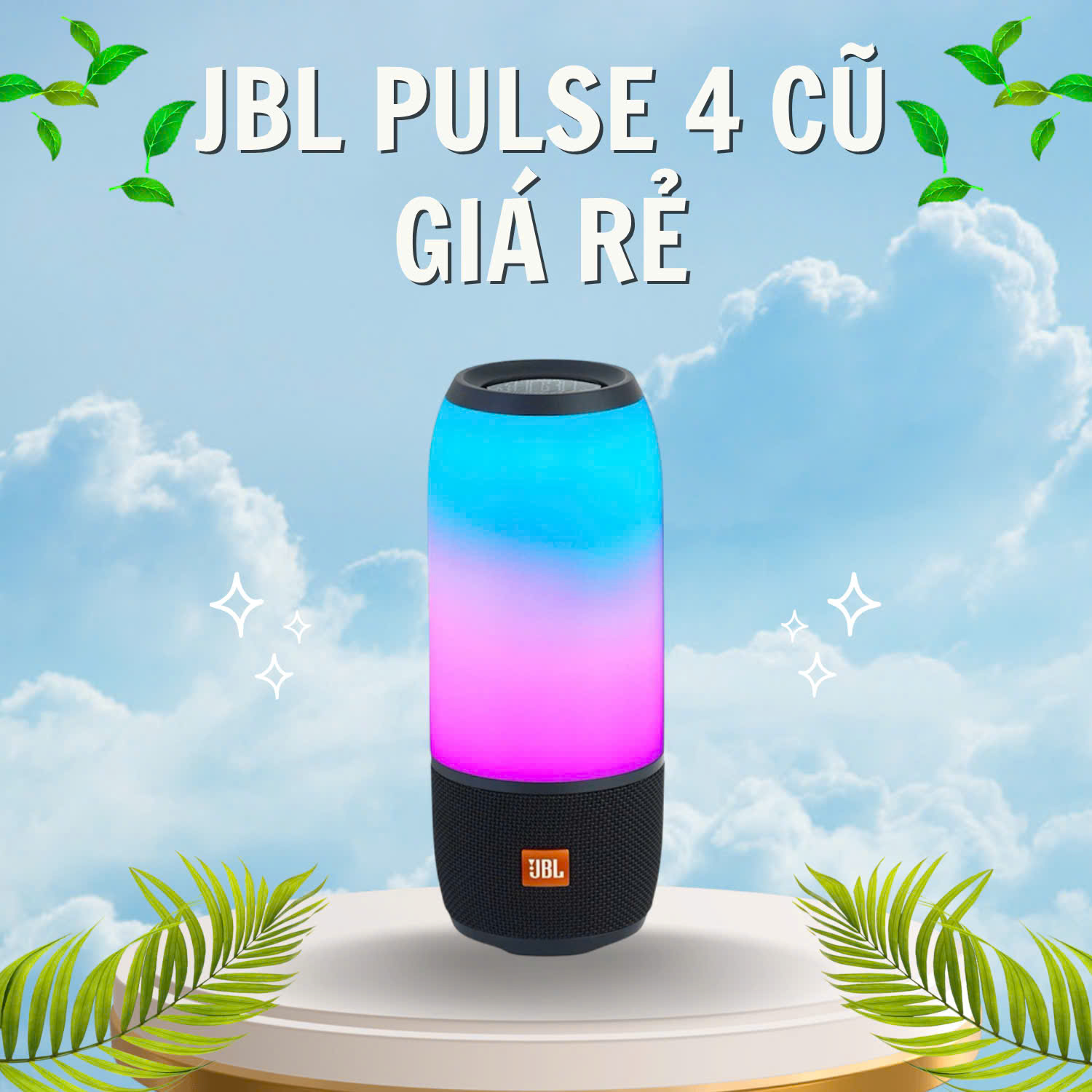 Mua JBL Pulse 4 Cũ Chính Hãng – Giá Rẻ, Loa Ngon Như Mới!